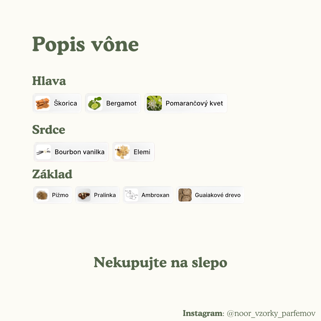 French Avenue Liquid Brun - Noor - vzorky parfémov